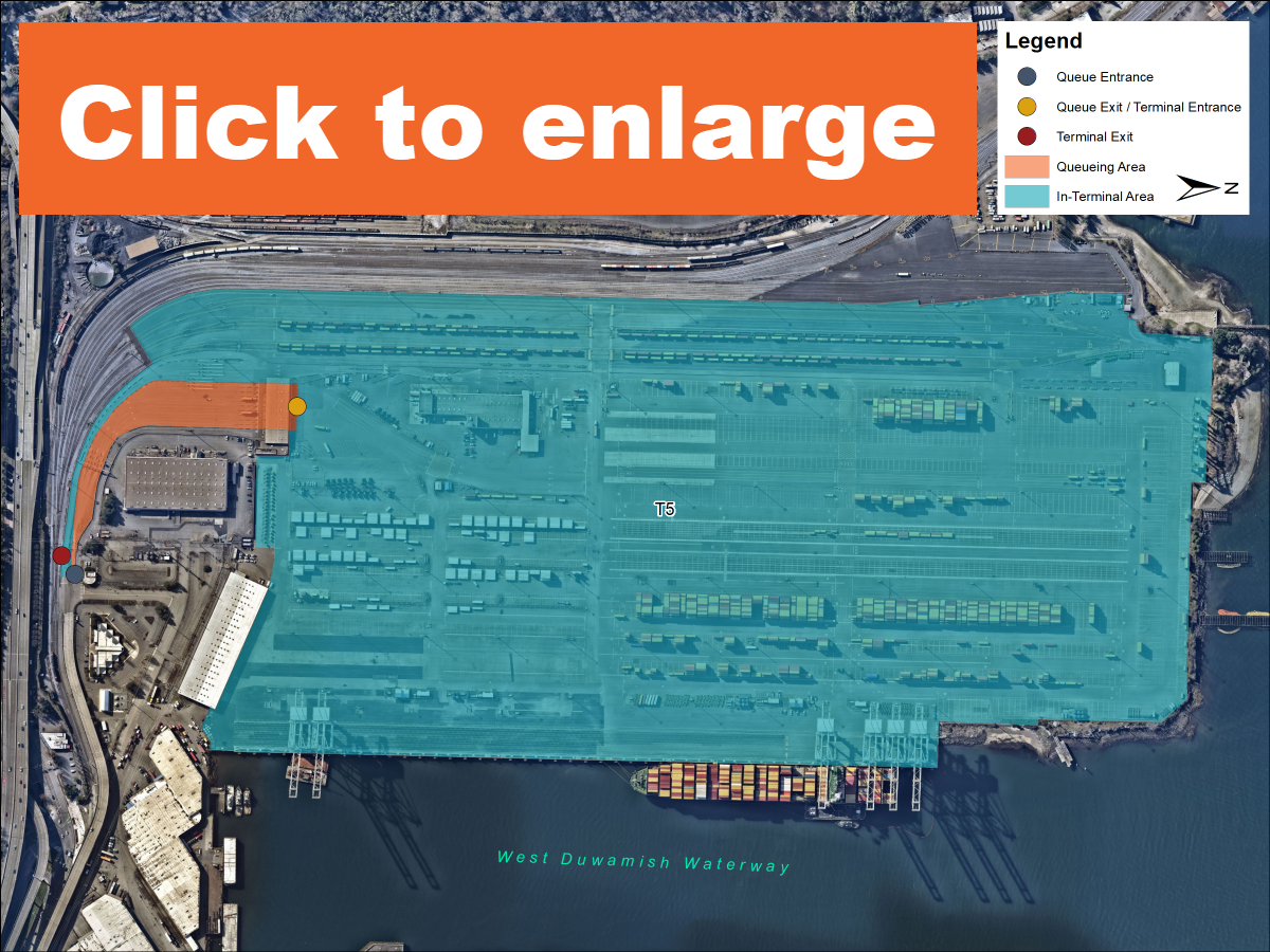 T5 Terminal Map